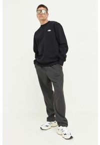 Dickies bluza męska kolor czarny gładka. Kolor: czarny. Materiał: dzianina, prążkowany. Wzór: gładki #2