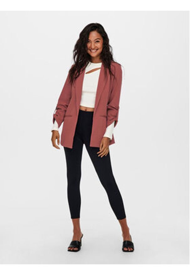 only - ONLY Marynarka Kayle-Orleen 15218743 Czerwony Regular Fit. Kolor: czerwony. Materiał: syntetyk
