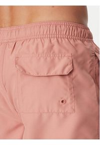 Barbour Szorty kąpielowe Staple Logo 5"MSW0064PI55 Różowy Regular Fit. Kolor: różowy. Materiał: syntetyk