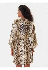 Juicy Couture Szlafrok JCLRB225506 Beżowy. Kolor: beżowy. Materiał: syntetyk #1