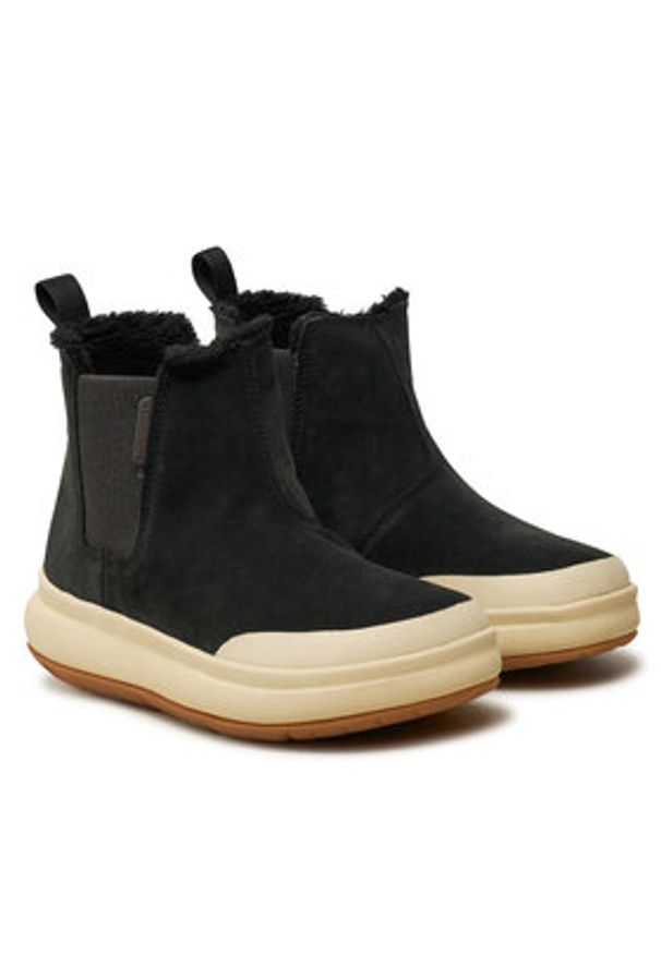 Merrell Botki Marquette Thermo Pull On Wp J007064 Czarny. Kolor: czarny. Materiał: zamsz, skóra