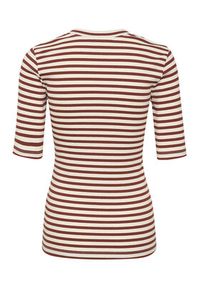 InWear T-Shirt Dagnaiw Striped V 30107270 Kolorowy Slim Fit. Materiał: bawełna. Wzór: kolorowy