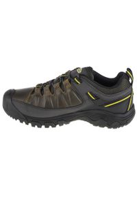 keen - Buty trekkingowe męskie, Keen Targhee III WP. Kolor: wielokolorowy, zielony. Materiał: guma, skóra, tkanina, materiał, syntetyk