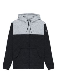 Quiksilver Bluza Keller Block Zip EQYFT05122 Szary Regular Fit. Kolor: szary. Materiał: syntetyk #1
