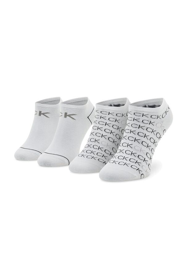 Calvin Klein Stopki 701218779 Biały. Kolor: biały. Materiał: materiał