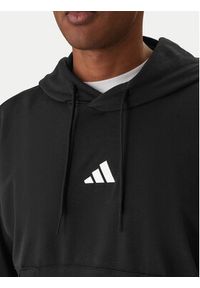 Adidas - adidas Bluza Essentials Feel Cozy JE3849 Czarny Regular Fit. Kolor: czarny. Materiał: bawełna #3