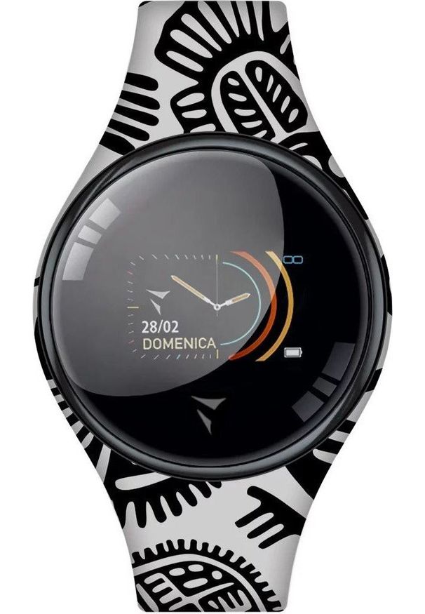 Smartwatch Techmade Smartwatch dla dziewczynki Techmade TM-FREETIME-AZT-BK czarny pasek. Rodzaj zegarka: smartwatch. Kolor: czarny