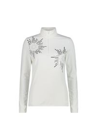 Polar softech damski CMP. Kolor: czarny, wielokolorowy, biały. Materiał: polar. Sport: turystyka piesza #1