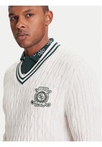 Guess Sweter M5YR12 Z30W1 Écru Regular Fit. Materiał: bawełna #4