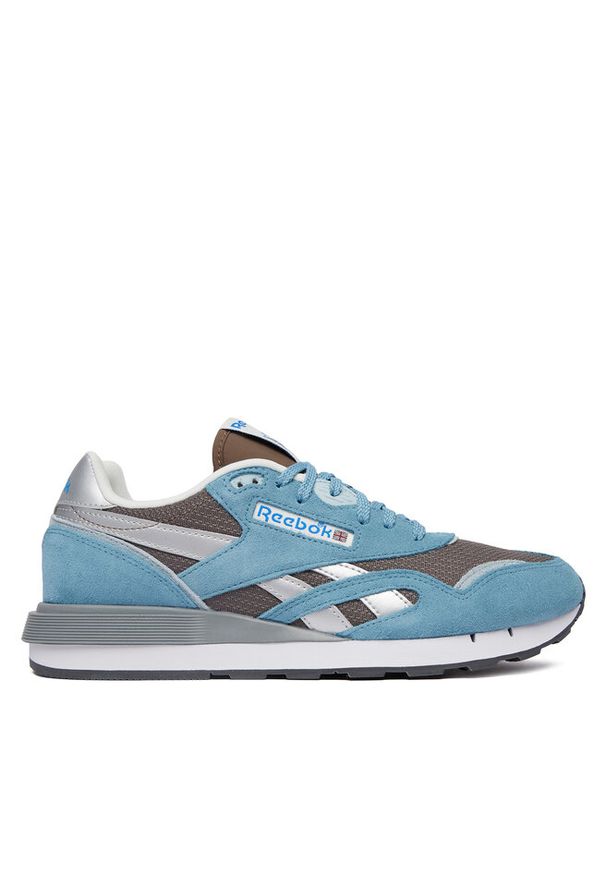 Sneakersy Reebok. Kolor: niebieski. Materiał: nylon. Model: Reebok Nylon, Reebok Classic