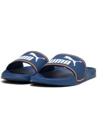 Klapki basenowe dla dorosłych Puma Leadcat 2.0. Kolor: niebieski. Materiał: materiał, syntetyk. Styl: sportowy