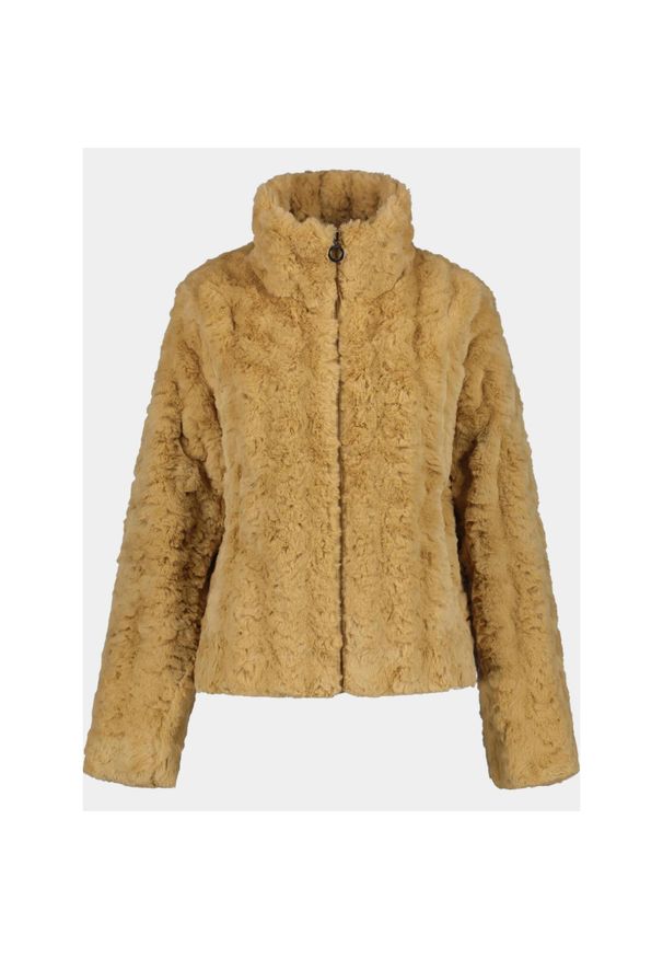 LUHTA - Sweter damski Luhta Hankkila. Kolor: brązowy. Sezon: zima