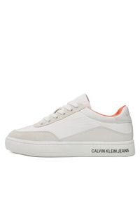 Calvin Klein Jeans Sneakersy Classic Cupsole Su Softny YM0YM00669 Biały. Kolor: biały. Materiał: materiał #7