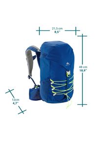 quechua - Plecak turystyczny dla dzieci Quechua MH500 18 l. Kolor: niebieski. Materiał: materiał. Styl: młodzieżowy #1