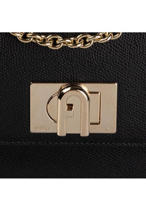 Furla Torebka 1927 1064436 B BAFK ARE Czarny. Kolor: czarny. Materiał: skórzane