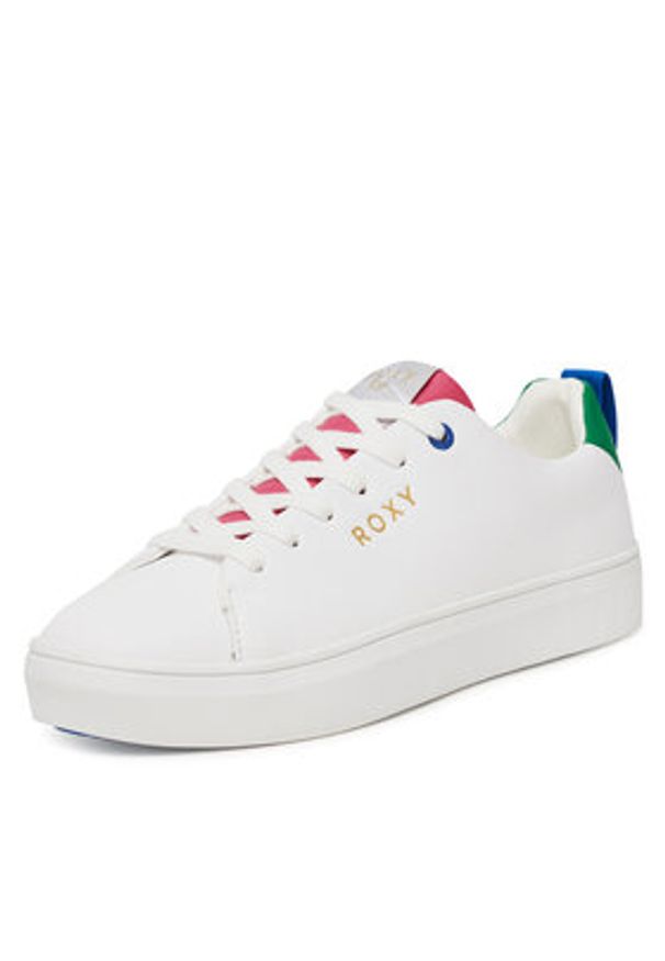 Roxy Sneakersy V12-902 Biały. Kolor: biały. Materiał: syntetyk