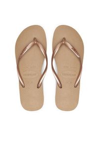 Havaianas Japonki 4000030.3581 Złoty. Kolor: złoty. Materiał: syntetyk #3