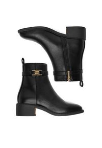 Nine West Botki CEO-GAJDA-01 Czarny. Kolor: czarny. Materiał: materiał #2