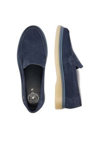 Beverly Hills Polo Club Mokasyny EO-WI34-PIKAS-01 Granatowy. Kolor: niebieski. Materiał: zamsz, skóra #6