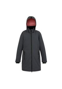 Regatta - Wodoodporna Kurtka Damska Ocieplana Marron. Kolor: szary. Sport: turystyka piesza #1