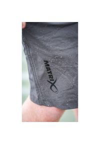 MATRIX - Spodenki Wędkarskie Matrix Lightweight Water Resistant Shorts. Kolor: wielokolorowy, czarny, szary