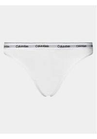 Calvin Klein Underwear Stringi 000QD5043E Biały. Kolor: biały. Materiał: bawełna #5