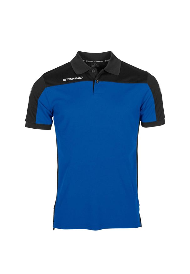 STANNO - Polo Stanno Pride. Typ kołnierza: polo. Kolor: niebieski, czarny, wielokolorowy. Materiał: poliester. Styl: elegancki