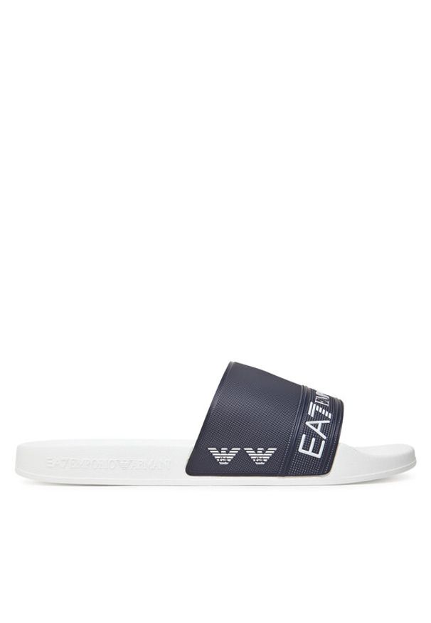 EA7 Emporio Armani Klapki 7X000110 AF15128 M0114 Granatowy. Kolor: niebieski