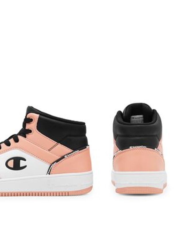 Champion Sneakersy Rebound 2.0 Mid Cut S S11471-PS013 Różowy. Kolor: różowy. Materiał: skóra