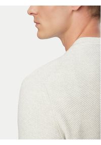 Calvin Klein Sweter LV04LF304G Szary Regular Fit. Kolor: szary. Materiał: bawełna #4