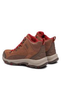 skechers - Skechers Trapery Trego Alpine Trail 167004/BRN Brązowy. Kolor: brązowy. Materiał: materiał