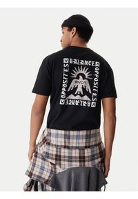 RVCA T-Shirt Las Cruces EVYZT00279 Czarny Regular Fit. Kolor: czarny. Materiał: bawełna #1