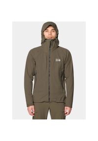 MOUNTAIN HARDWEAR - Kurtka Softshell Męska Mountain Hardwear Chockstone Alpine. Kolor: zielony. Materiał: softshell. Sport: turystyka piesza