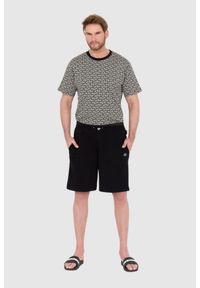 Balmain - BALMAIN Męski t-shirt w czarno-biały monogram, Rozmiar 2XL. Kolor: wielokolorowy