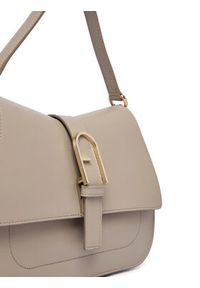 Furla Torebka Flow M WB00996 BX2045 BG 4488S Beżowy. Kolor: beżowy. Materiał: skórzane #2