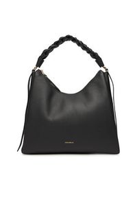 Coccinelle Torba BOHEME GRANA DOUBLE Czarny. Kolor: czarny. Materiał: skórzane #5