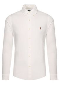 Polo Ralph Lauren Koszula Core Replen 710549084 Biały Slim Fit. Typ kołnierza: polo. Kolor: biały. Materiał: bawełna #3