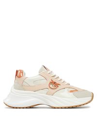 Pinko - Sneakersy PINKO. Kolor: beżowy #1