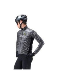 ALÉ CYCLING - Kurtka rowerowa męska Alé Cycling Klimatik Guscio Black Reflective. Kolor: czarny