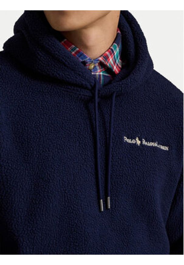 Polo Ralph Lauren Polar 710981779001 Granatowy Relaxed Fit. Typ kołnierza: polo. Kolor: niebieski. Materiał: syntetyk