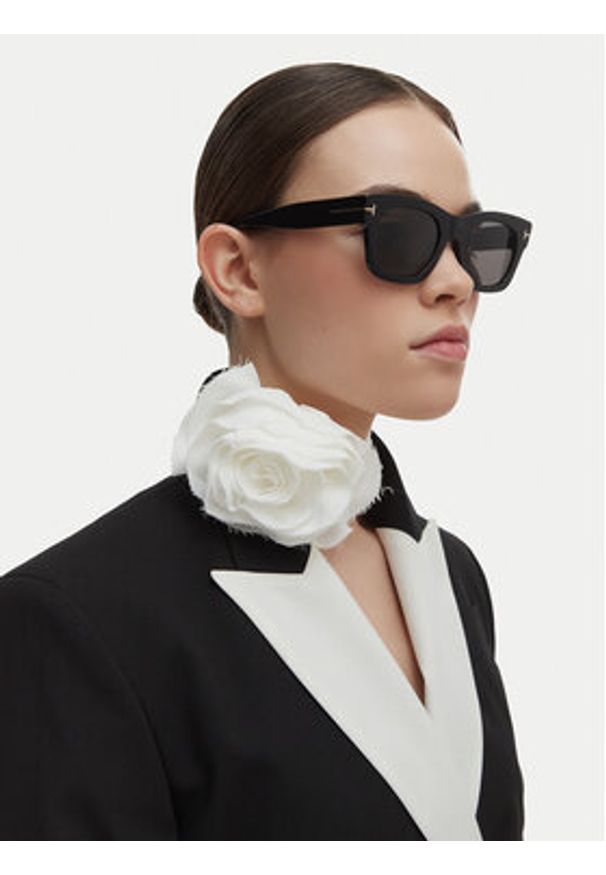 Tom Ford Okulary przeciwsłoneczne FT1314 Czarny. Kolor: czarny