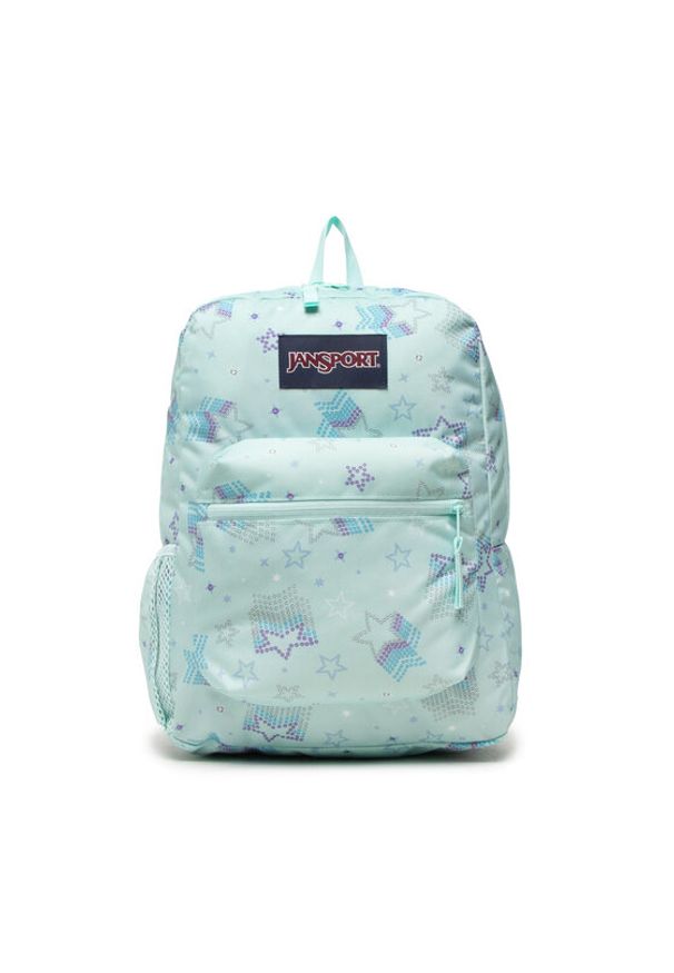 JanSport Plecak Cross Town EK0A5BAIW651 Błękitny. Kolor: niebieski. Materiał: materiał. Styl: sportowy