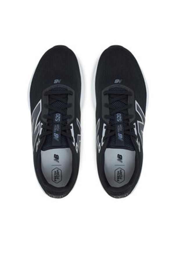 New Balance Buty do biegania 520 M520LK9 Czarny. Kolor: czarny. Materiał: materiał