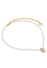 Guess Naszyjnik JUBN06 090JW Biały. Materiał: ze stali nierdzewnej, ze stali. Kolor: biały #2