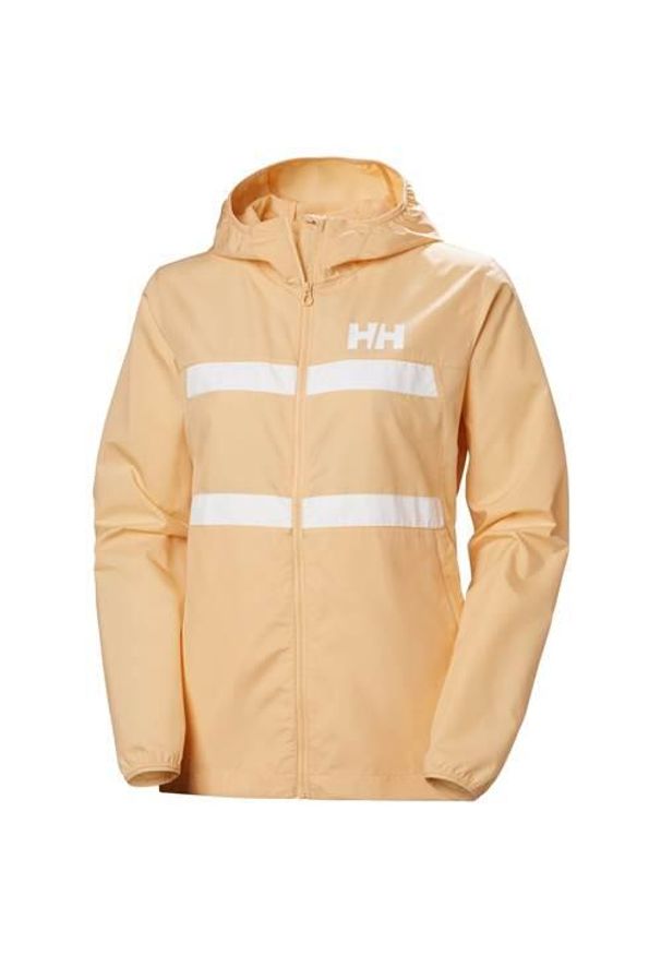 Kurtka trekkingowa damska Helly Hansen Salt Stripe. Typ kołnierza: kaptur. Kolor: żółty. Materiał: syntetyk