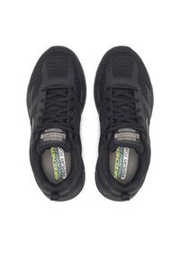 skechers - Skechers Sneakersy OAK CANYON VERKETTA 51898 BBK Czarny. Kolor: czarny. Materiał: skóra #5