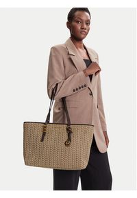 MICHAEL Michael Kors Torebka Quinn 30T5AQNT9O Brązowy. Kolor: brązowy. Materiał: skórzane #6