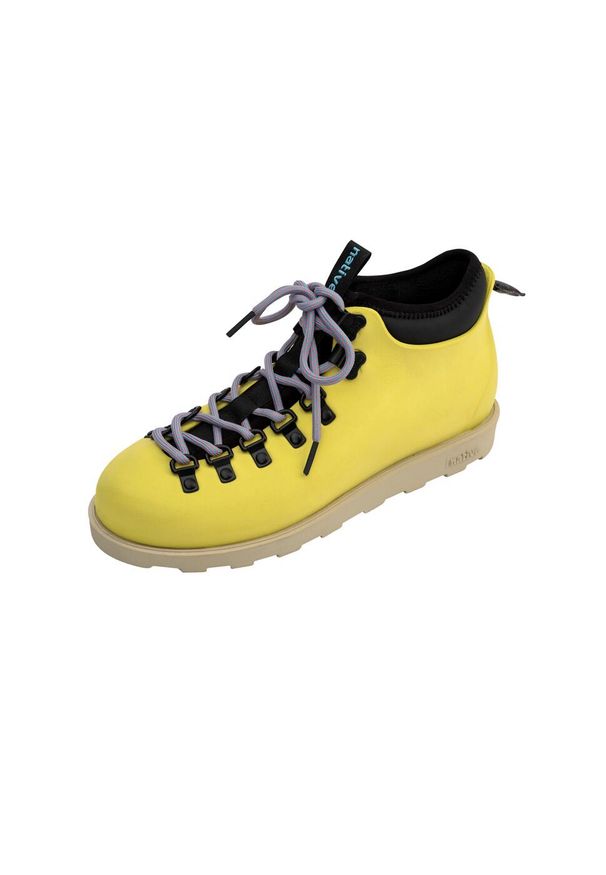 Native Shoes - Buty turystyczne zimowe uniseks Native Fitzsimmons Citylite BLOOM. Kolor: żółty. Sezon: zima. Sport: turystyka piesza