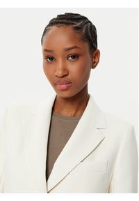 Weekend Max Mara Marynarka Uva 2515041041 Écru Slim Fit. Materiał: syntetyk #4