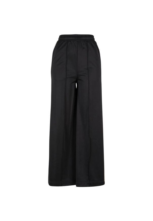 Urban Classics - Spodnie Dresowe Damskie Pintuck. Kolor: czarny. Materiał: dresówka. Długość: długie